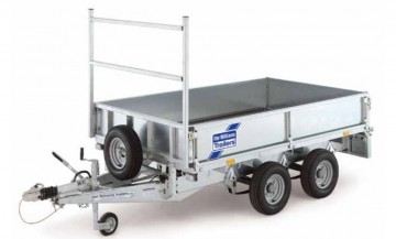 Ifor Williams 12ft LM125 Flatbed Trailer