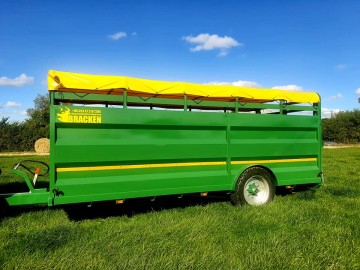 Bracken 14ft Low Cattle Trailer