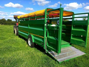 Bracken 20ft Low Cattle Trailer