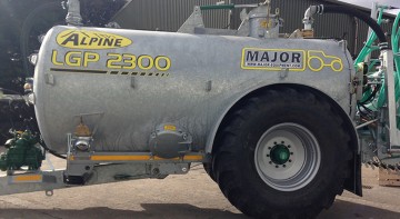 Major Contractor ALPINE LGP Slurry Tanker 2300G (MA2300ALP - LGP)