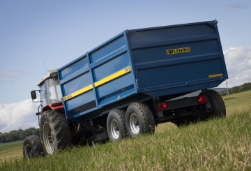 Fleming Agri 8 Tonne TR8M Monocoque Tipping Trailer