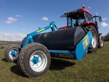 Fleming Agri 2.7m x 16mm Hydraulic Lifting Roller