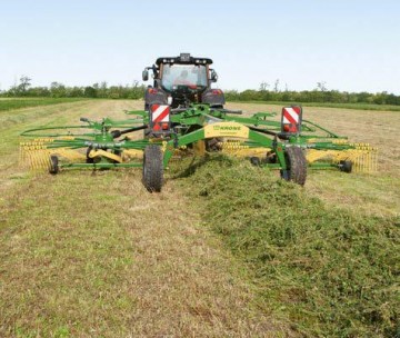 KRONE Swadro TC930 Twin Rotor Centre Delivery Rake